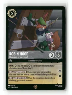 Robin Hood - Champion of Sherwood Legendary Fabled 177/204 NM Pokemon NM - Image 1