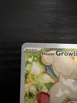 HISUIAN GROWLITHE 181/167 TWILIGHT MASQUERADE ILLUSTRATION POKEMON TCG NM-LP - Image 2