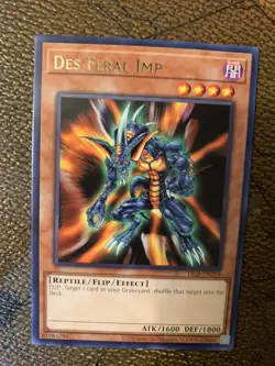 YuGiOh! - Des Feral Imp DCR-EN014 Rare 25th Anniversary Edition Near Mint - Image 1