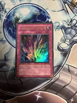 (39) Torrential Tribute LON-025 - Ultra Rare 1st edition YuGiOh! TCG HP/DMG - Image 1