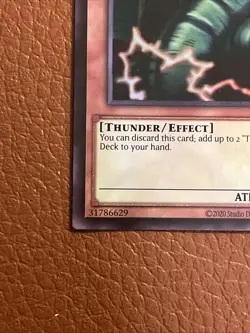 Yugioh! Thunder Dragon - LCKC-EN067 - Ultra Rare - Unlimited Edition Near Mint, - Image 5