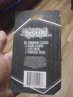 yugioh blister 20 commons 5 rares 1 lite 1 foreign pack sealed - Image 3