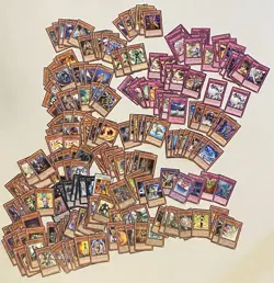 1996 Yugioh 300 Card Game Lot All 1st Edition Gold Foil Halo - Image 1