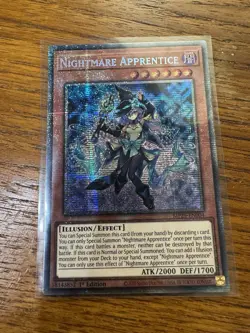Nightmare Apprentice - MP25-EN004 - Starlight Rare YuGiOh - Image 1