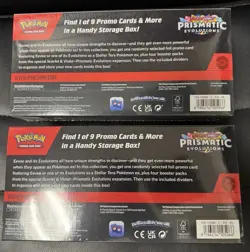 Pokemon Cards TCG Prismatic Evolutions Surprise Box Lot of 2 NEW SEALED IN HAND - Image 2