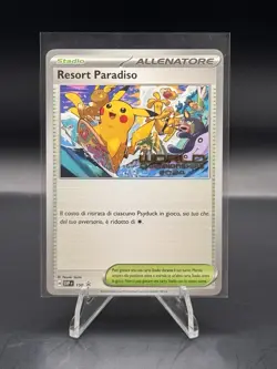 Italian Paradise Resort 2024 SV-P Worlds Promo Pokemon Card NM - Image 1