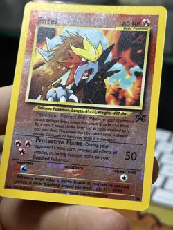 Entei 34 Black Star Promo 2001 Nintendo Holo Vintage Pokemon Card Lot WOTC - Image 5