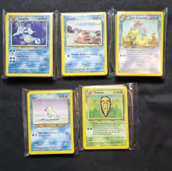 Pokemon Vintage Neo Series Lot - 171 Cards (Doubles, Trainers, and Energies) - Image 1