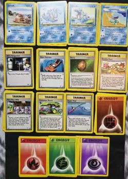 Pokemon Vintage Neo Series Lot - 171 Cards (Doubles, Trainers, and Energies) - Image 4