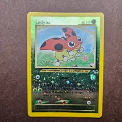 Ledyba 7/18 Pokemon Southern Islands Reverse Holo Card MP - Image 1