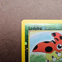 Ledyba 7/18 Pokemon Southern Islands Reverse Holo Card MP - Image 2
