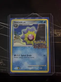 Pokemon Starmie Card Rumble Series 5/16 Near Mint - Image 1