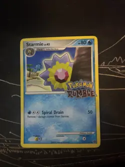 Pokemon Starmie Card Rumble Series 5/16 Near Mint - Image 3