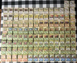 Pokemon TCG Lot Of 114 Jungle Uncommons Unlimited Cards MP-LP - Image 1