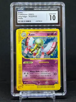 Xatu H32/H32 Skyridge Holo Rare CGC 10 Gem Mint Pokemon Card - Image 1