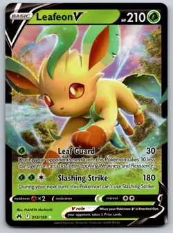 Leafeon V SWSH194 SWSH: Sword & Shield Promo Cards NM Pokemon Card TCG - Image 1