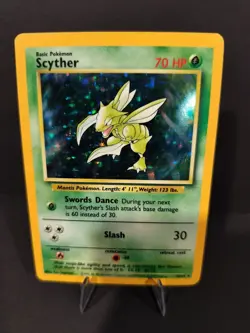 Scyther 006/034 Trading Card Game Classic Holo NM Pokemon Card 2023 - Image 1