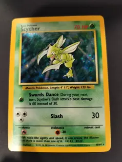 Scyther 006/034 Trading Card Game Classic Holo NM Pokemon Card 2023 - Image 5
