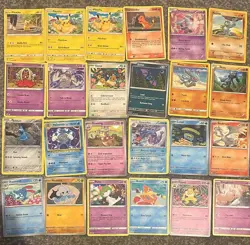 100 X Pokemon Vinatge Cards Bundle Joblot Including Pikachu And Charmander - Image 1