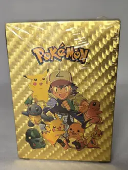 Pokemon Gold Foil Card Deck Gold NEW SEALED! RARE!! - Image 1
