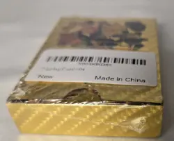 Pokemon Gold Foil Card Deck Gold NEW SEALED! RARE!! - Image 3