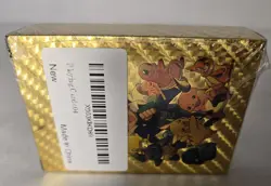 Pokemon Gold Foil Card Deck Gold NEW SEALED! RARE!! - Image 4