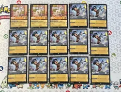 Disney Lorcana Lot Of 15 Legendary Cards All Pack Fresh And In Protection - Image 1