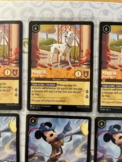 Disney Lorcana Lot Of 15 Legendary Cards All Pack Fresh And In Protection - Image 3