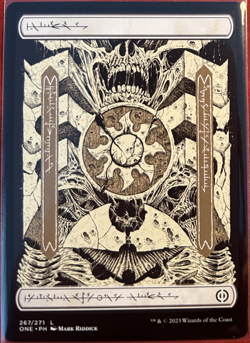 Magic: The Gathering Cards | Plains #267 Phyrexia: All Will Be One - NM Full Art - Image 1