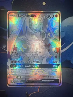 Pokemon Shiny Zygarde GX SV65 Promo Alternate Art Rare Holo Hidden Fates Card - Image 2