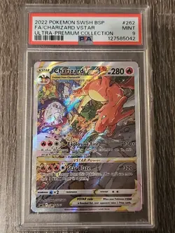 PSA MINT Charizard VSTAR SWSH262 SWSH: Sword & Shield Promo Cards Holo - Image 2