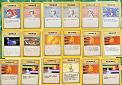 1999 WOTC BASE SET 18 TRAINER LOT POKEMON TCG VINTAGE CARDS LP-NM RARE ENGLISH - Image 1