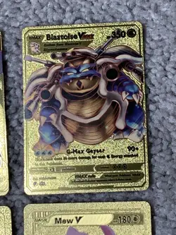 Pokemon Set of 6 Charizard&Braizxen GX,Lapras+++Rare Gold Accent Fan Art Cards - Image 4