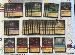 Lorcana Cold Foil Lot Of 785 Cards From Commons To Legendary And Some Color Sets - Image 1