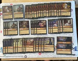 Lorcana Cold Foil Lot Of 785 Cards From Commons To Legendary And Some Color Sets - Image 2