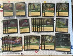 Lorcana Cold Foil Lot Of 785 Cards From Commons To Legendary And Some Color Sets - Image 4