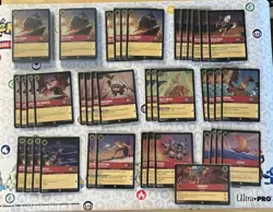 Lorcana Cold Foil Lot Of 785 Cards From Commons To Legendary And Some Color Sets - Image 5