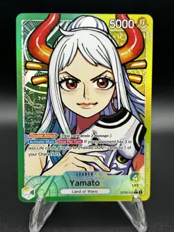 ONE PIECE WINGS OF THE CAPTAIN YAMATO ALT ART LEADER CARD OP06-022 (ENGLISH) - Image 1