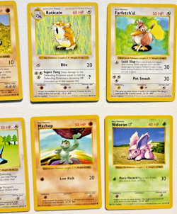 10 SHADOWLESS BASE SET Pokemon TCG Vintage Cards MP/LP/NM CHARMANDER WOTC 1999 - Image 5