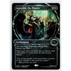 Assemble the Players #0287 Foil Rare Showcase MTG 25 Murders at Karlov Manor - Image 1