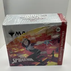 Magic The Gathering Spider-Man Sealed Collector Booster Box - Image 1