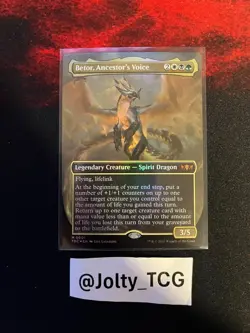 Betor, Ancestor's Voice (Borderless) Commander: Tarkir: Dragonstorm Foil - Image 1