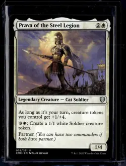 Prava of the Steel Legion - 038/361 - CMR - NM - MTG Magic the Gathering - Image 1