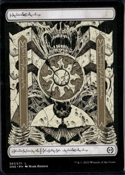 Plains - 267 - ONE - PH - NM - MTG Magic the Gathering - Image 1
