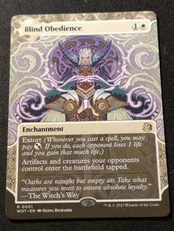 Blind Obedience - Enchanting Tales - WOT - MTG - EN - NM - 0001 - Image 1