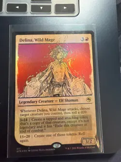 Delina, Wild Mage (Showcase) Adventures in the Forgotten Realms Foil - Image 1