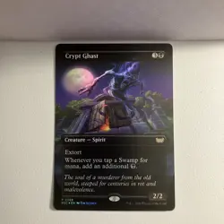Crypt Ghast (Borderless) Commander: Duskmourn: House of Horror Foil - Image 1