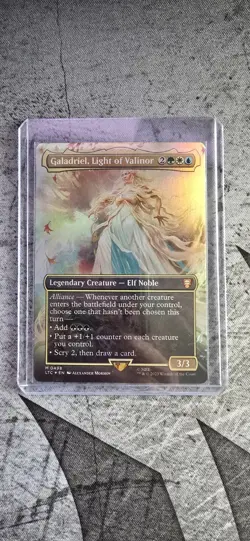Galadriel, Light of Valinor (Borderless) - Commander: The Lord of the Rings - Image 4
