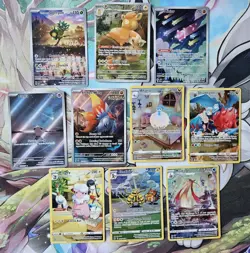 Pokemon Illustration Rare 10 Card Lot!! Cleffa, Milotic, Altaria, Minior 🔥🔥 - Image 1