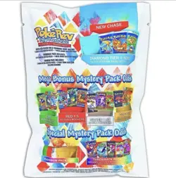 PokeRev Mystery Pack Diamond 6.0 Sealed 5 Pokemon Booster Packs + 1 Bonus Pack! - Image 2